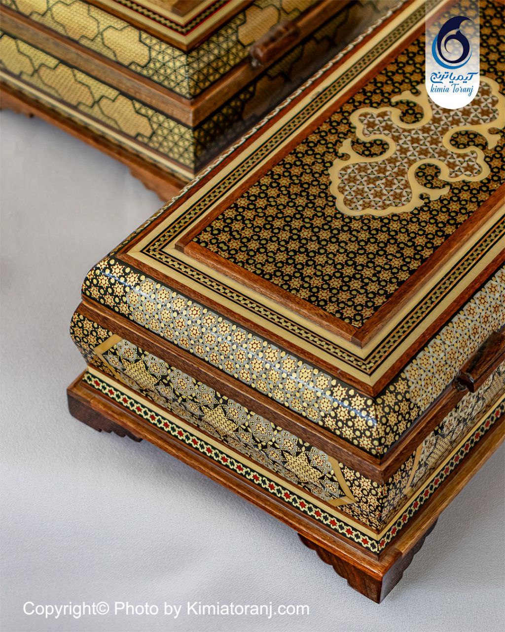 جا قاشقی چنگالی تمام خاتم