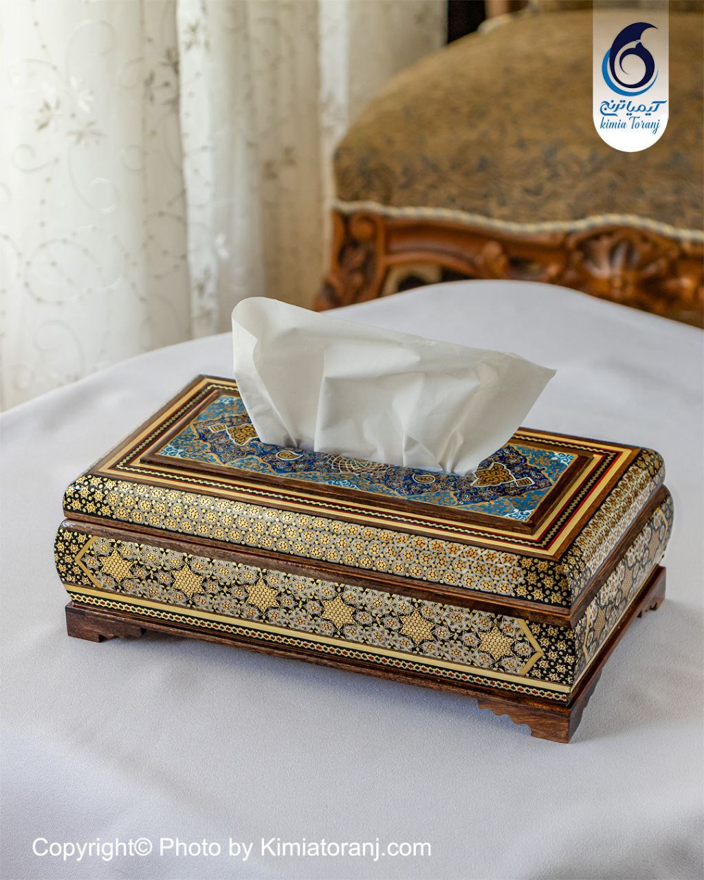 جا دستمال خاتم و تذهیب