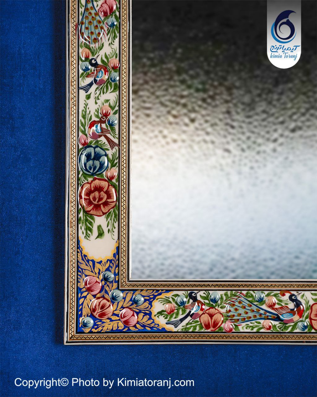 آینه چهارگوش 40 مینیاتور