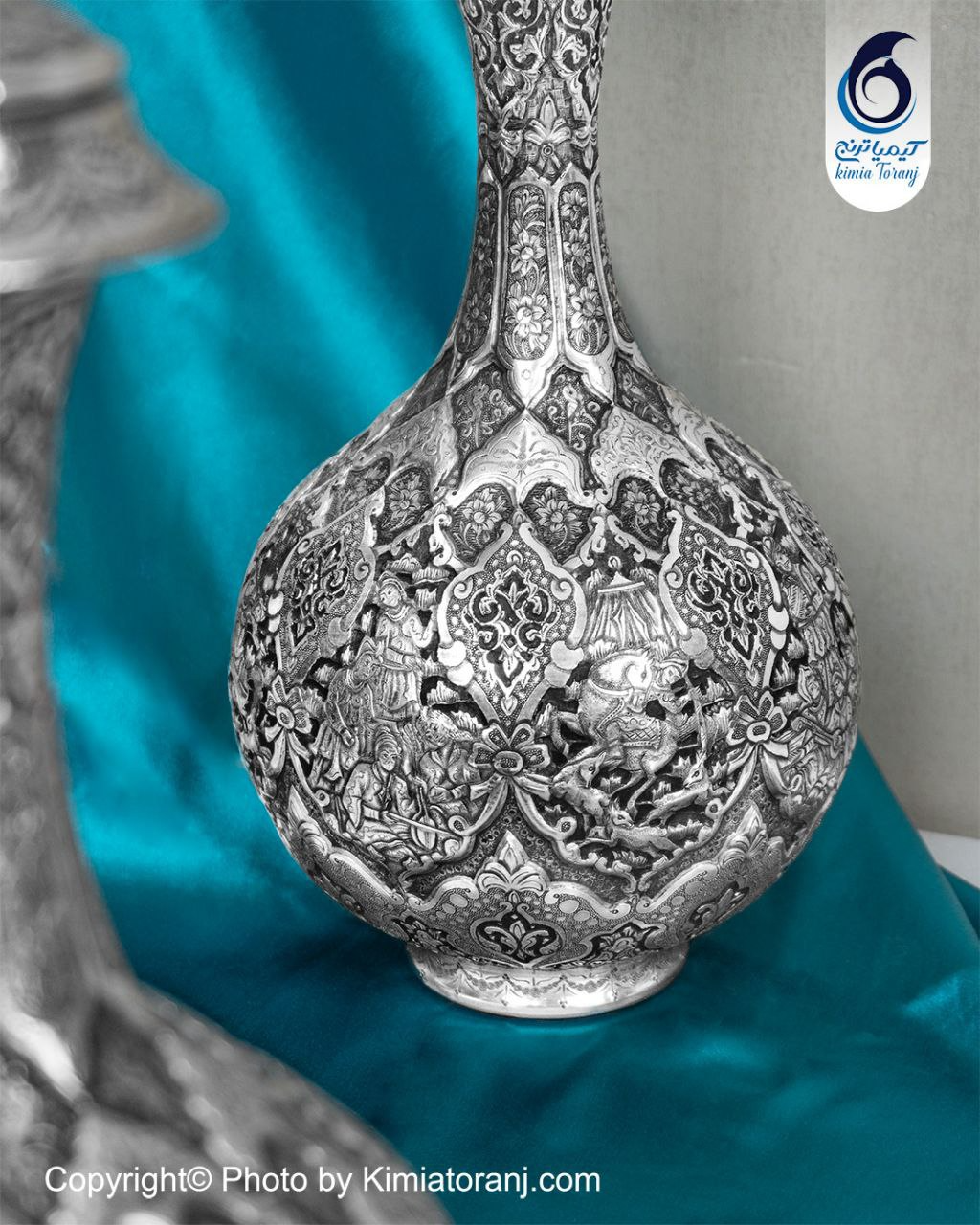 تنگ سنبلدان قلم زنی اسلیمی و صورت