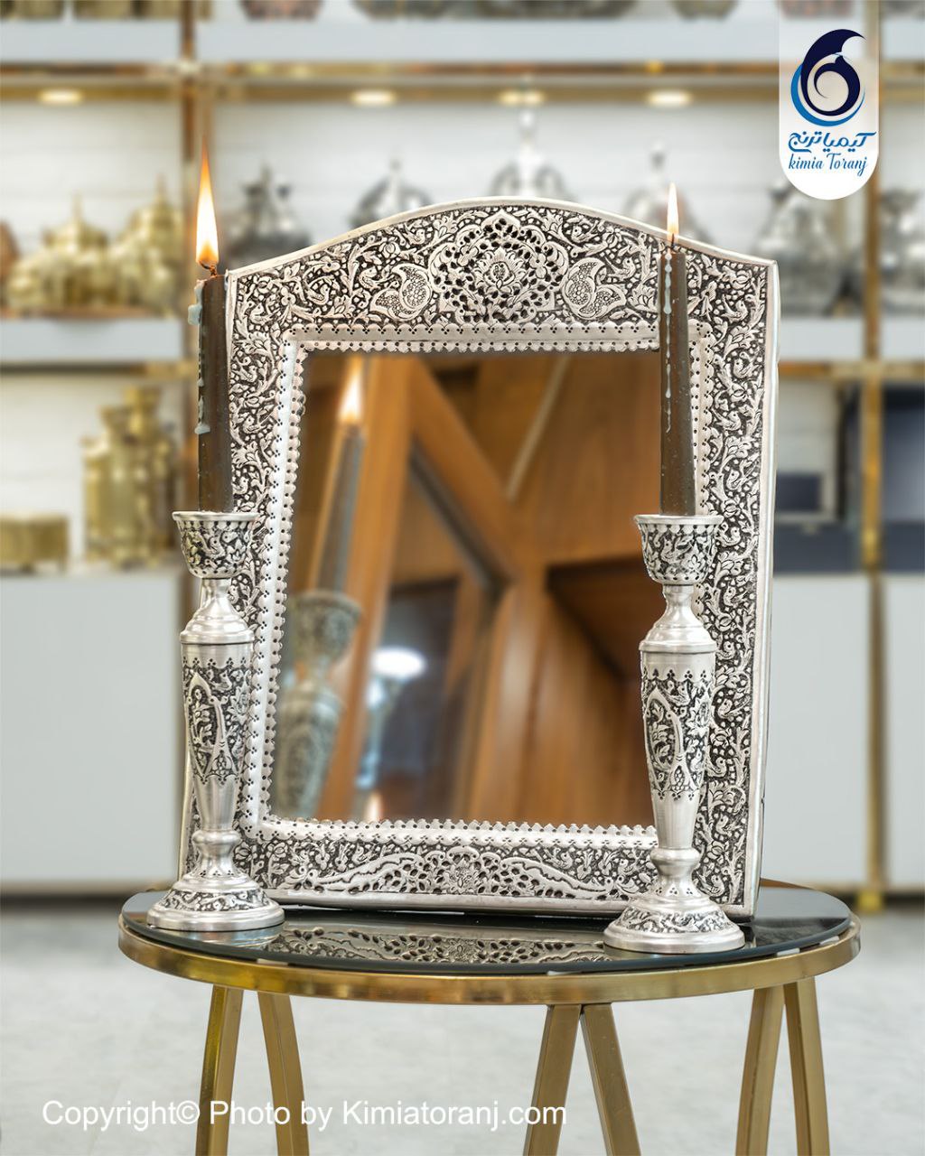 آینه 43 گل و مرغ