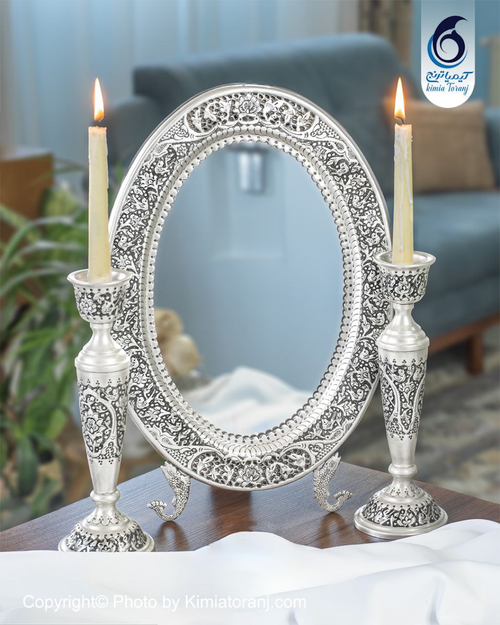 آینه 41 گل و مرغ