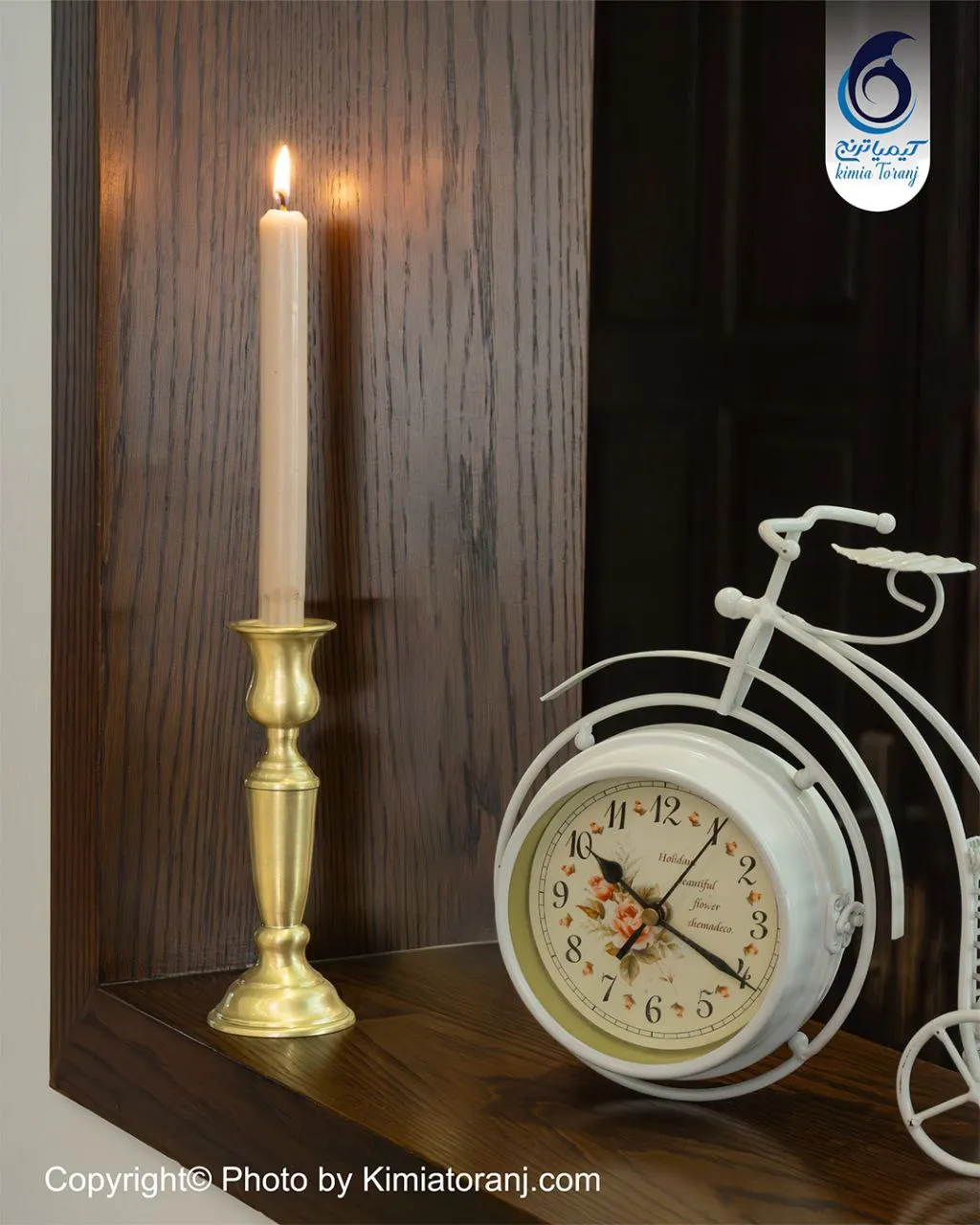 شمعدان تک سر برنجی