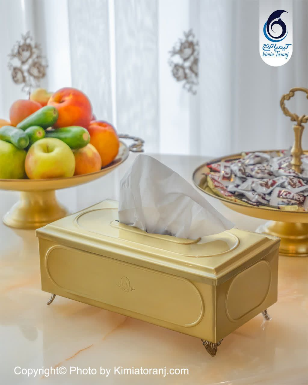 ست پذیرایی ساده برنجی