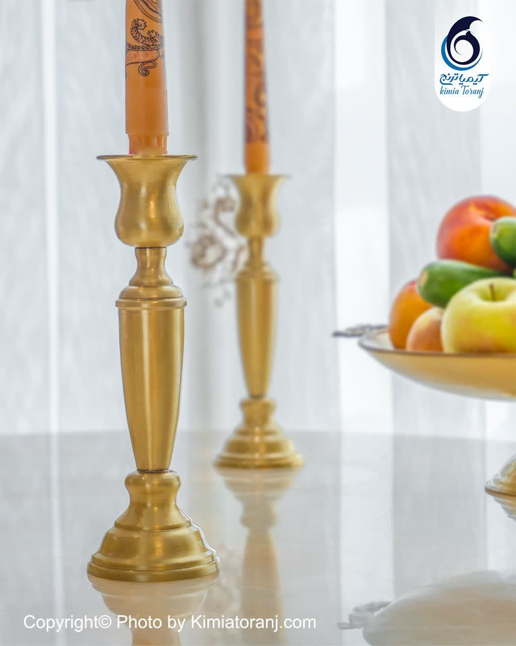 ست پذیرایی ساده برنجی