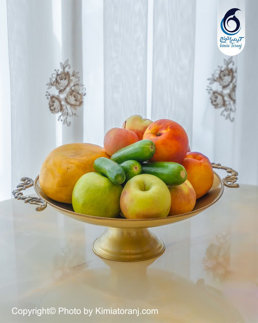 ست پذیرایی ساده برنجی