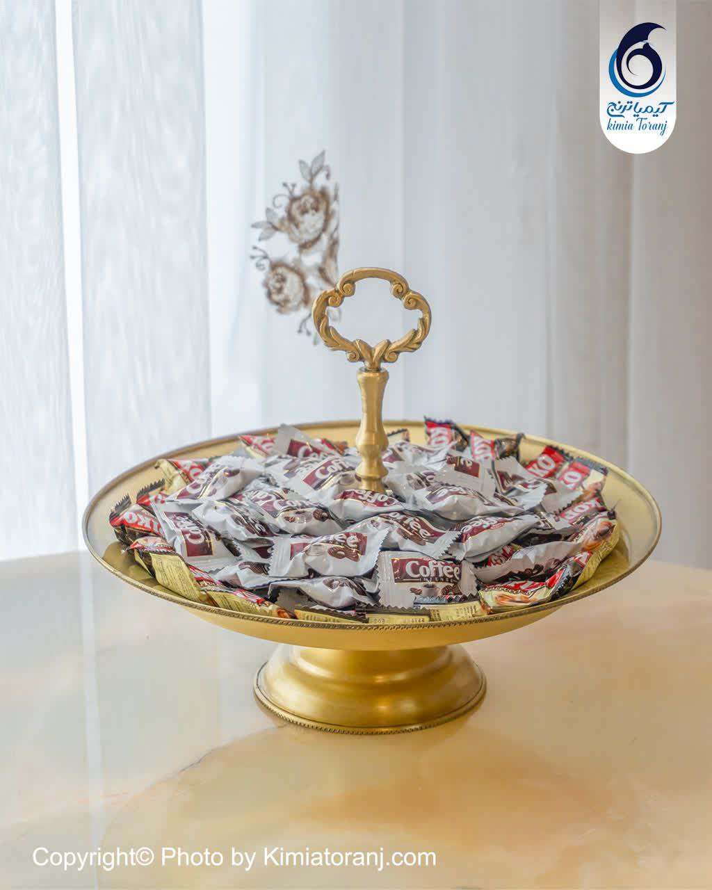 ست پذیرایی ساده برنجی