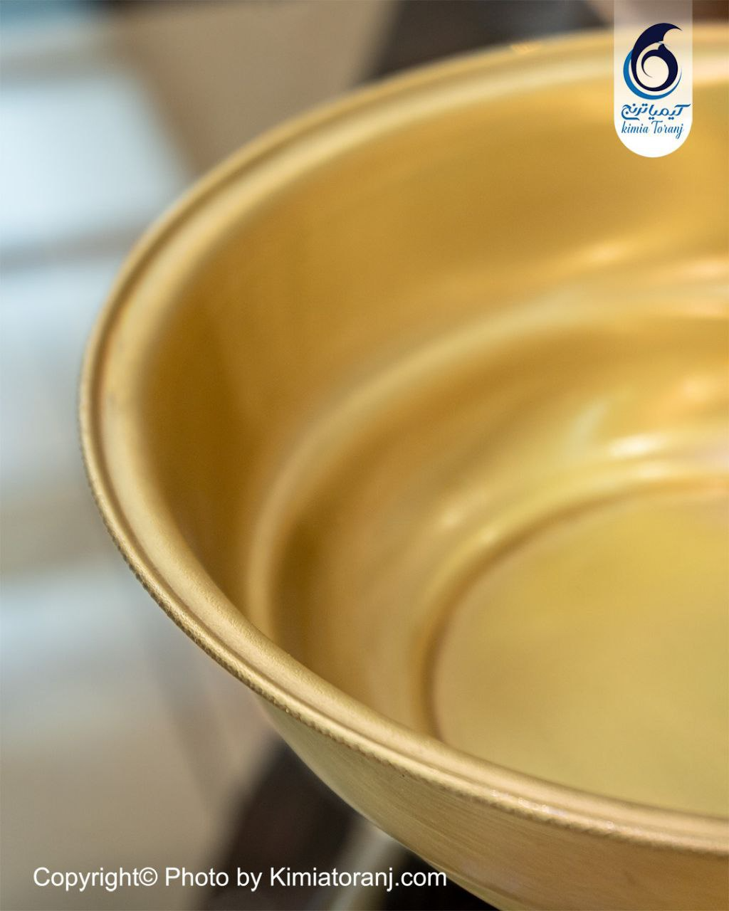 آجیل خوری ساده سه پایه برنجی