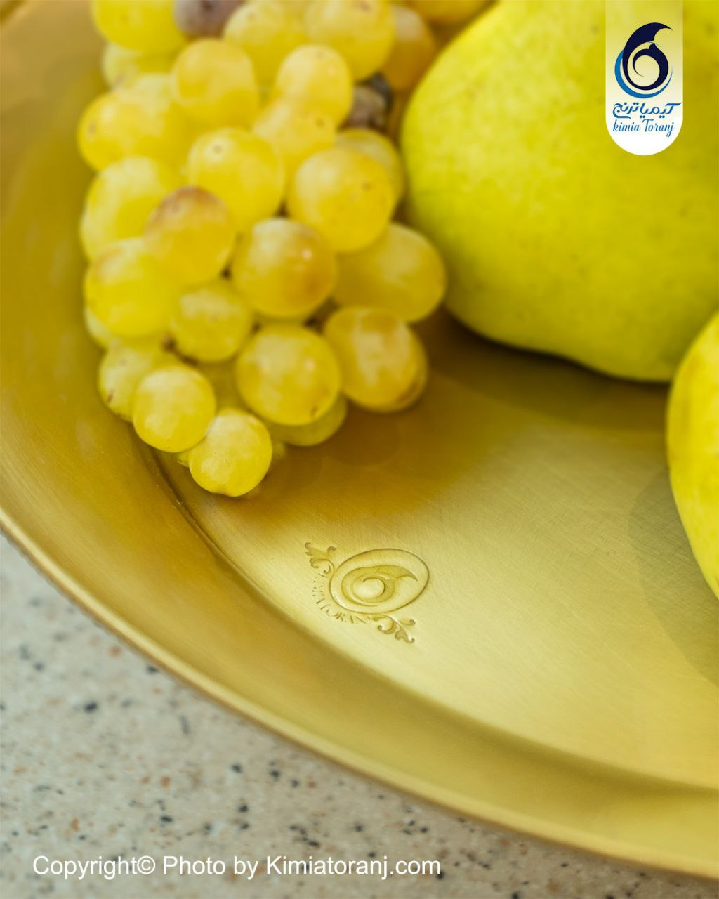 میوه خوری  تک پایه برنجی