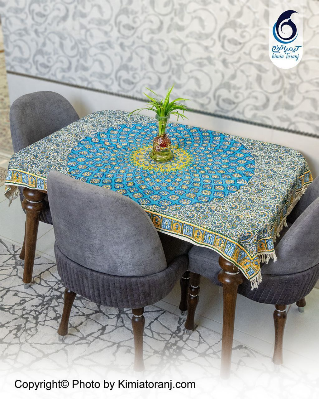 پارچه قلمکار طرح شیخ لطف الله