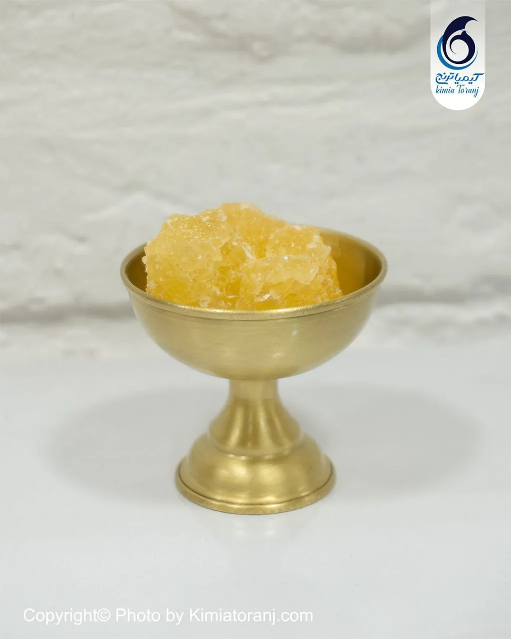 قند پهلو نقلی برنجی ضخیم