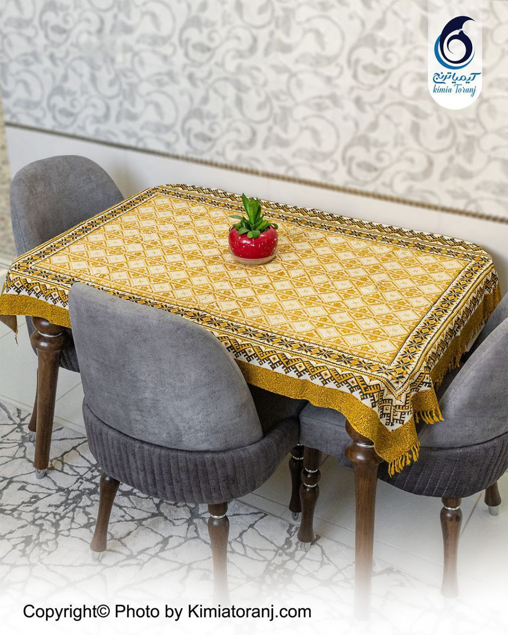 پارچه قلمکار طرح گلیم