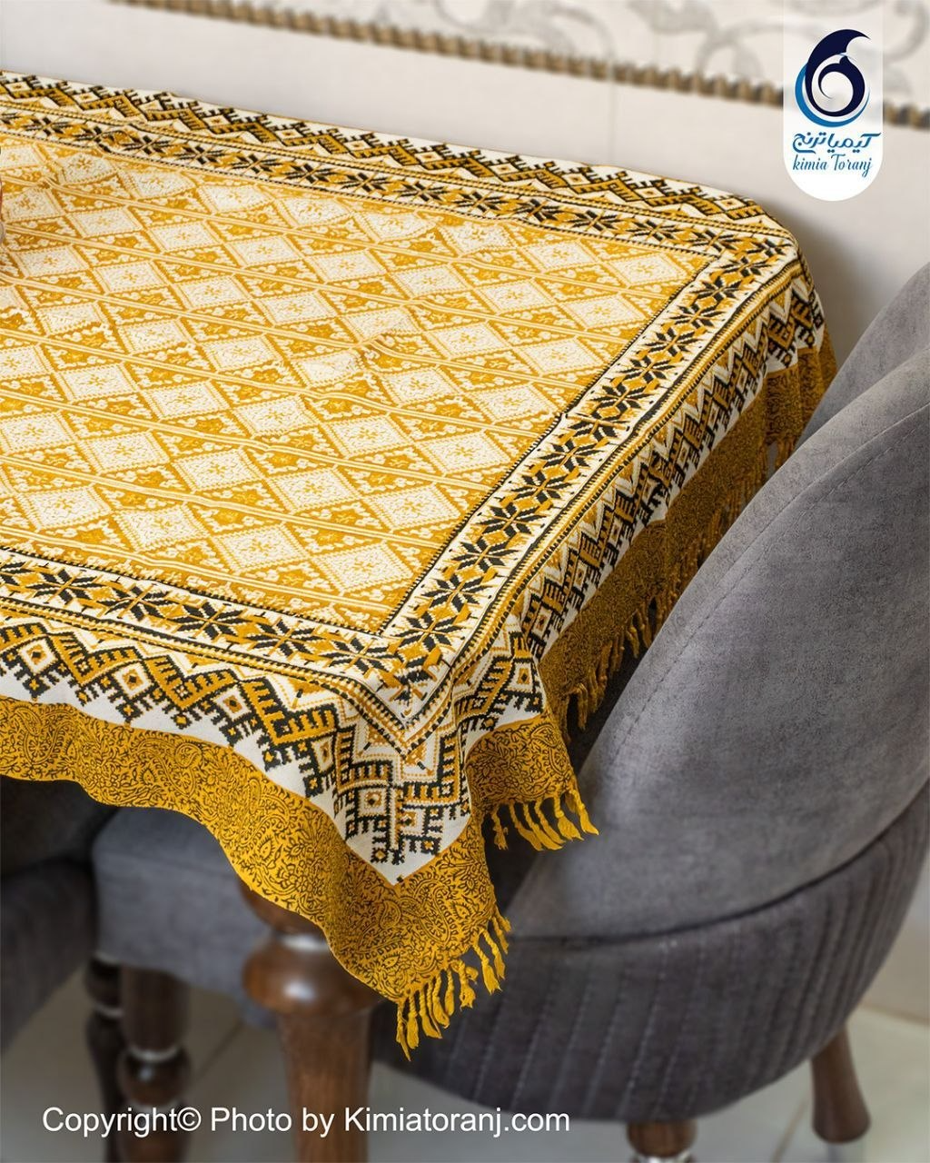پارچه قلمکار طرح گلیم