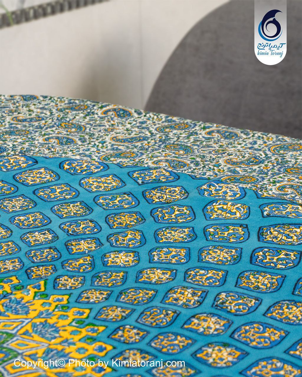 پارچه قلمکار طرح شیخ لطف الله