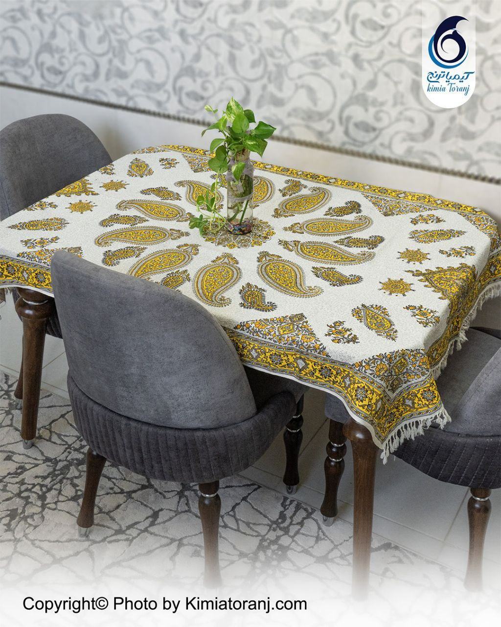 پارچه قلمکار طرح سنتی