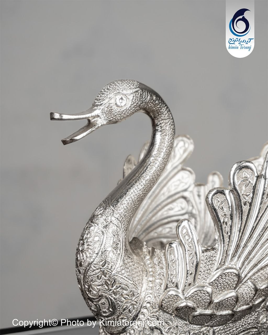 پک هدیه فاخر ترنج قو سایز 4 شبه نقره