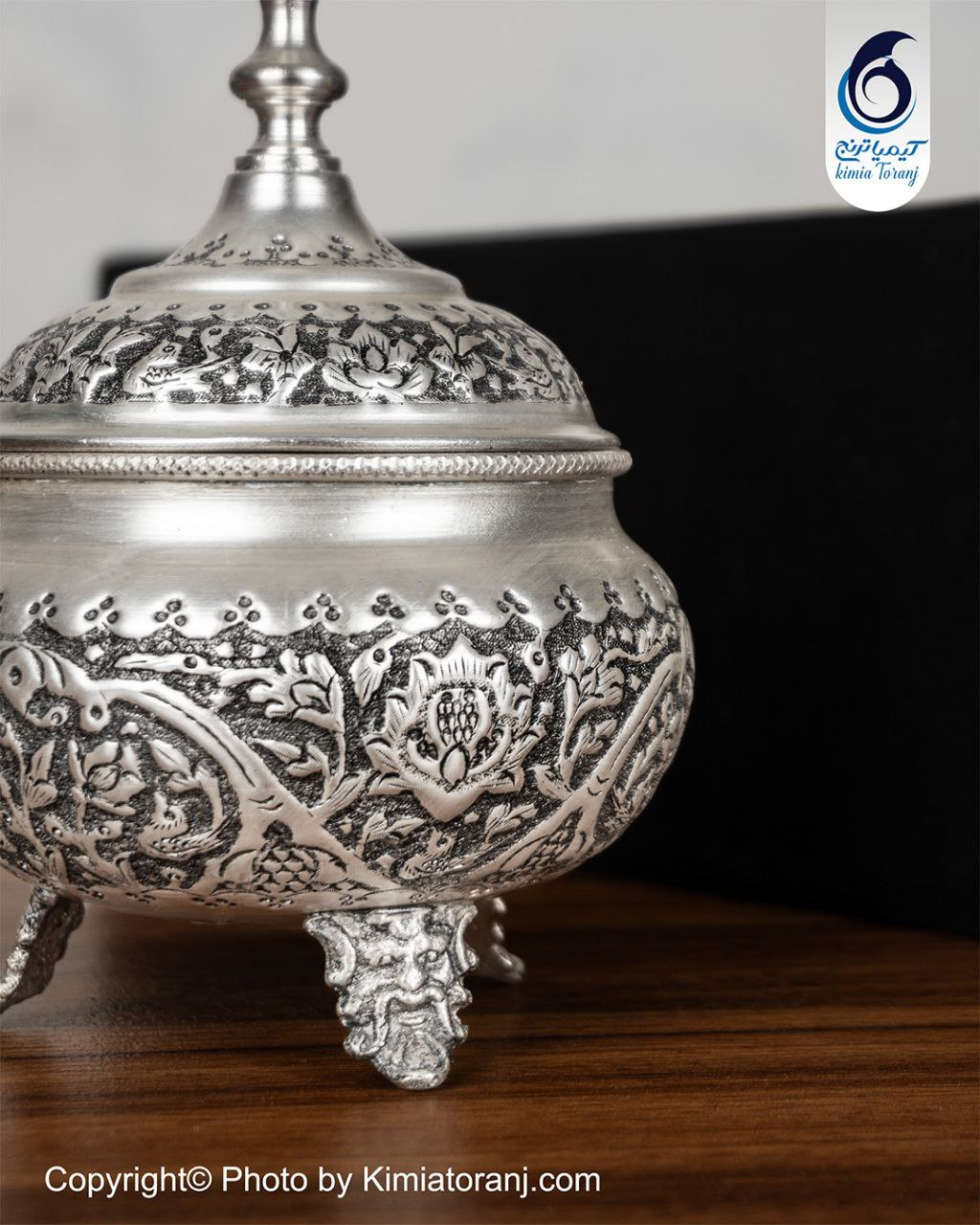 پک هدیه خاتون شکلات خوری شبه نقره