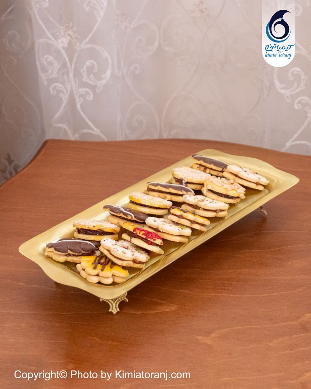 رولت خوری برنجی ضخیم