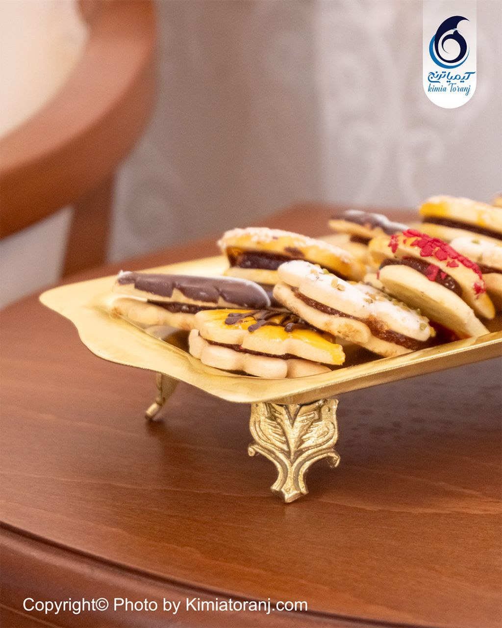 رولت خوری برنجی ضخیم