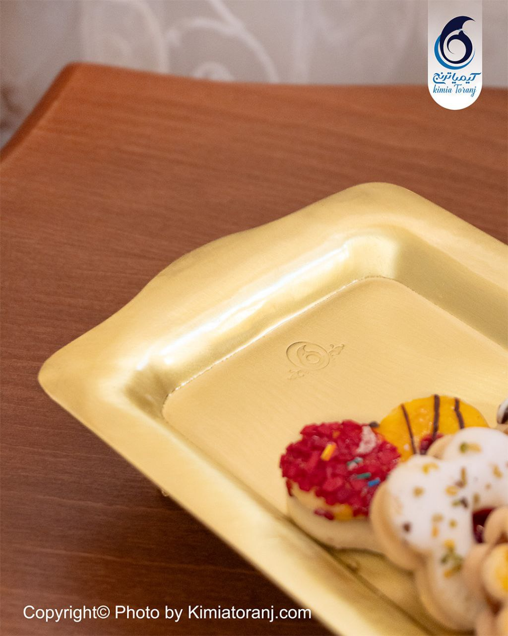 رولت خوری برنجی ضخیم