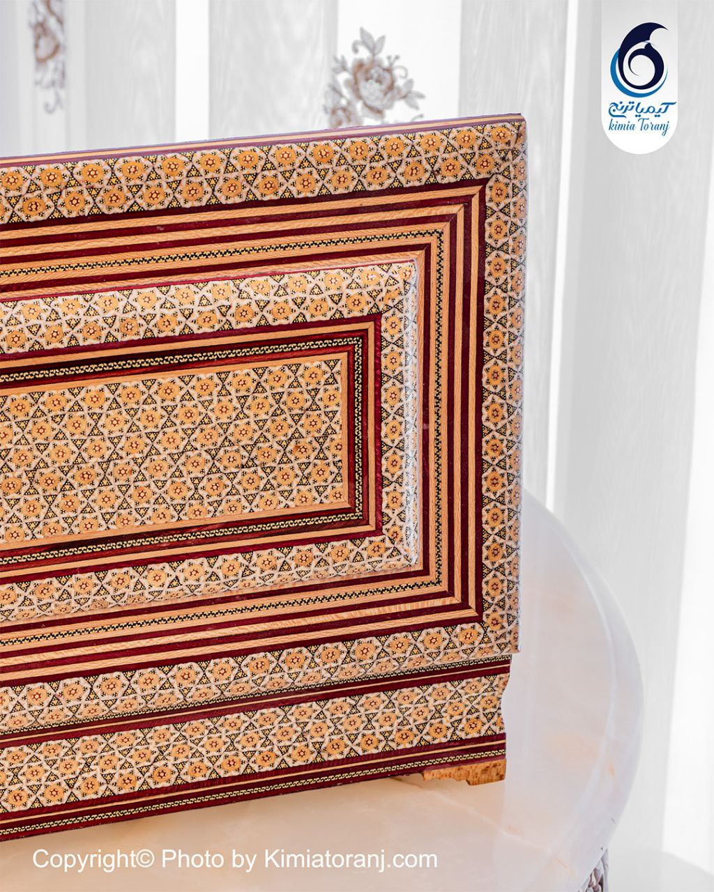 جعبه قرآن تمام خاتم