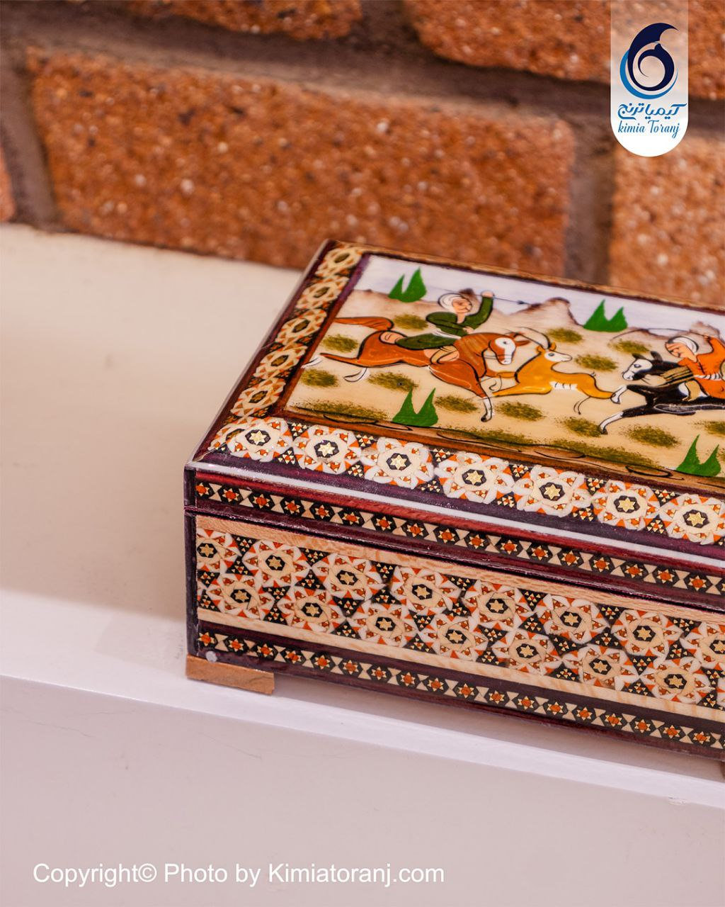 جاجواهری مینیاتور شکار سایز دو