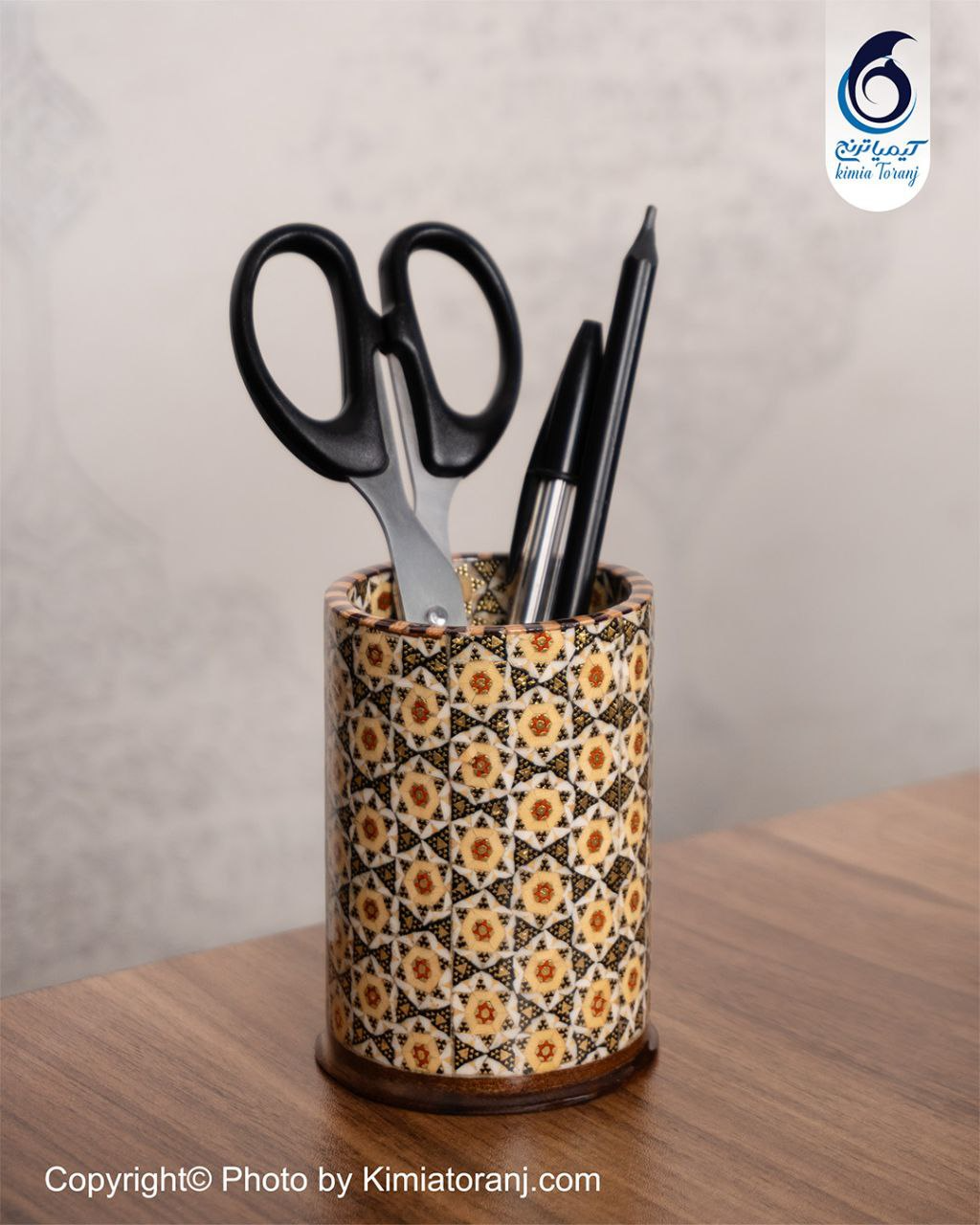 جاقلمی استوانه تمام خاتم