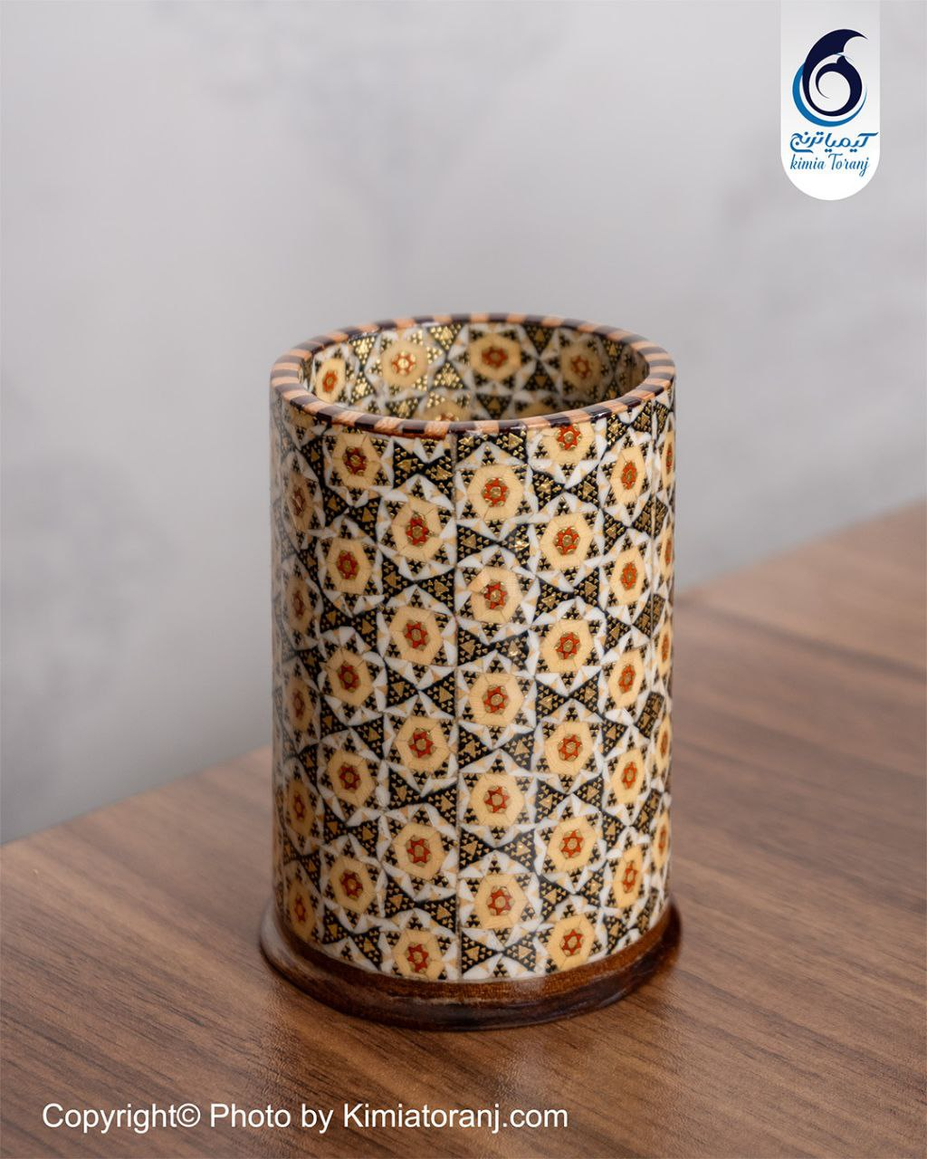 جاقلمی استوانه تمام خاتم