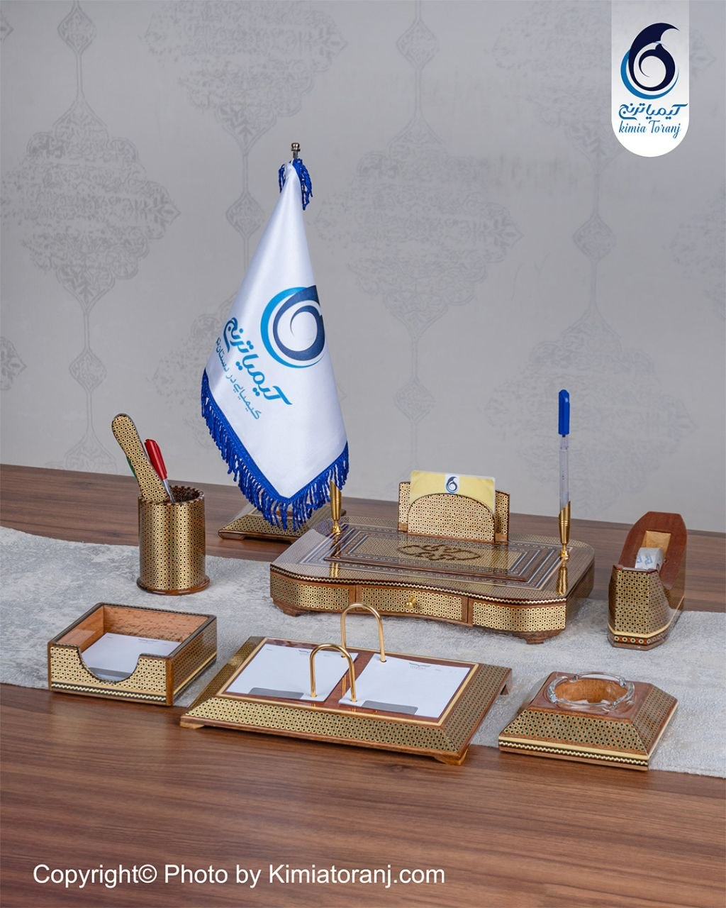 ست اداری رومیزی خاتم اعلا