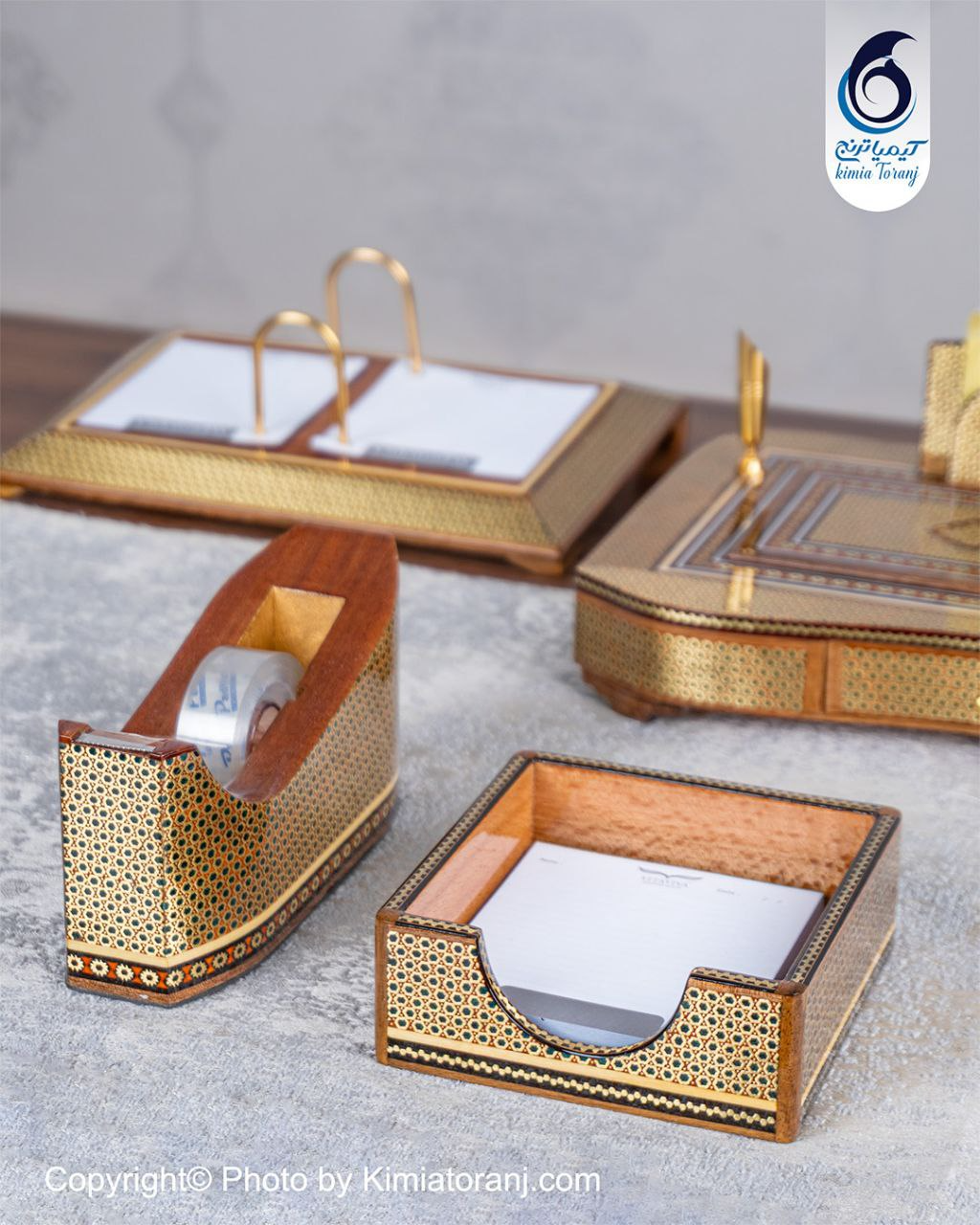 ست اداری رومیزی خاتم اعلا