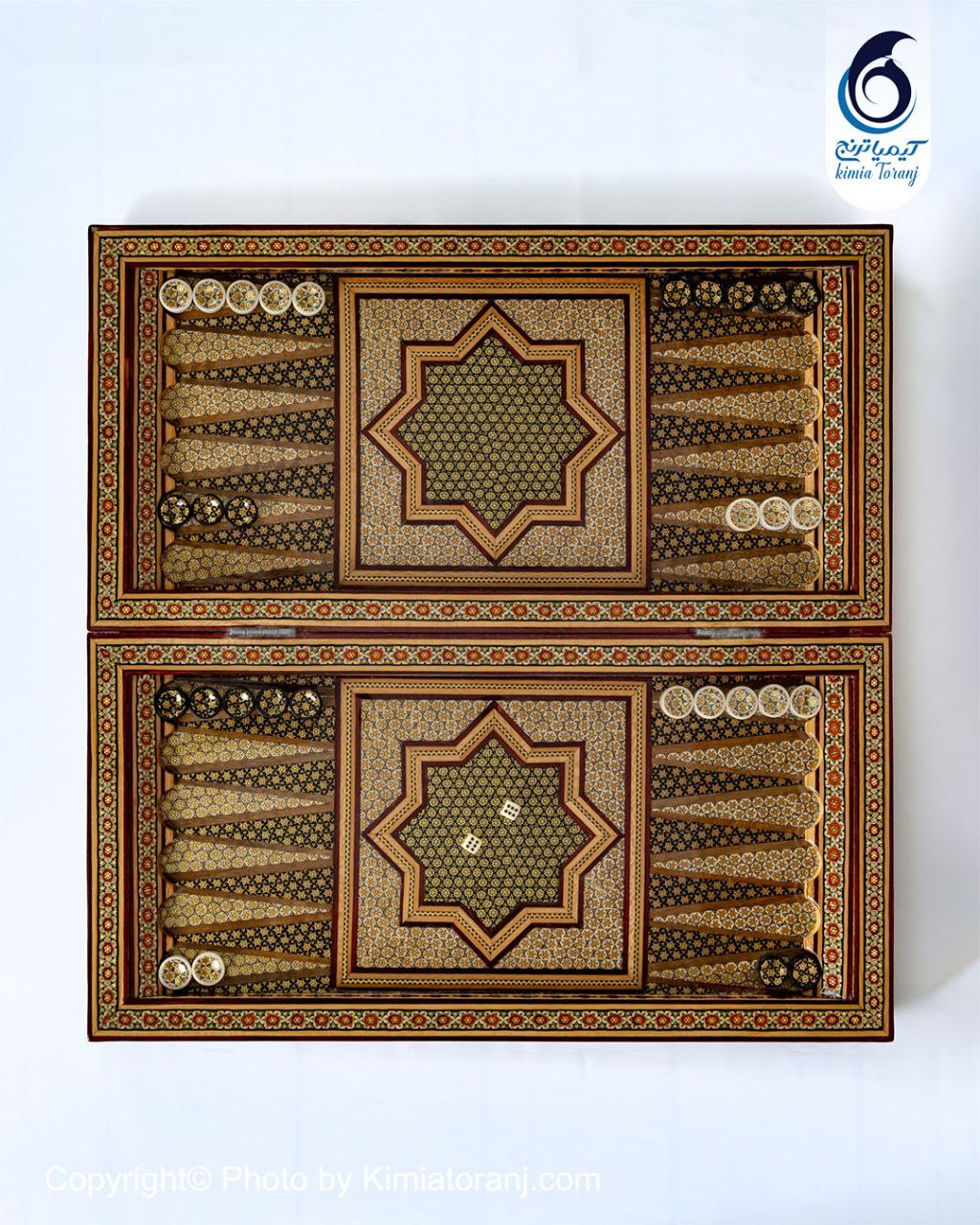 تخته نرد تمام خاتم