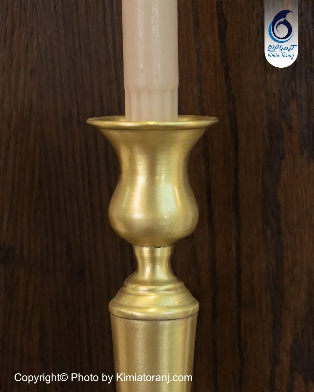 شمعدان تک سر برنجی