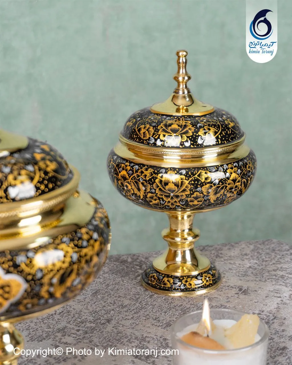 شکلات خوری زرینه 29 عدسی برنجی