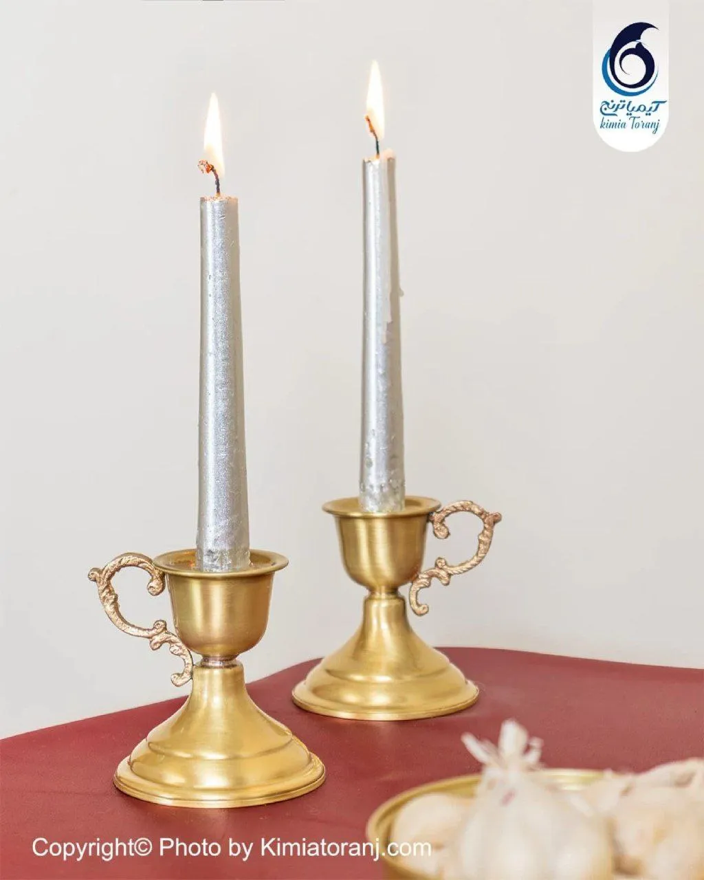 ست هفت سین ساده برنجی ضخیم