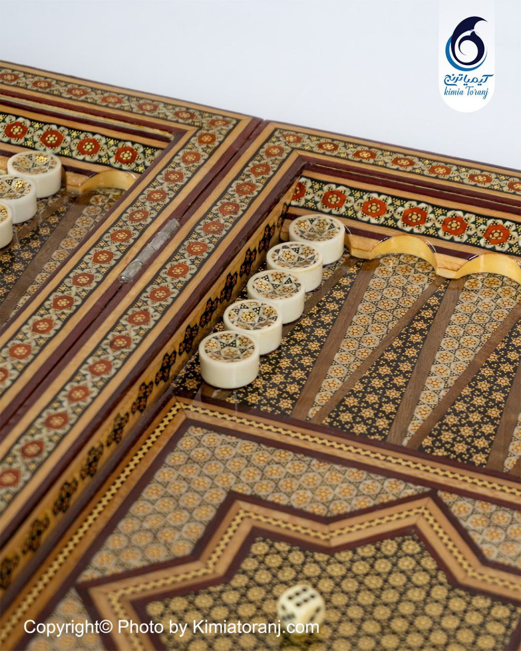 تخته نرد تمام خاتم